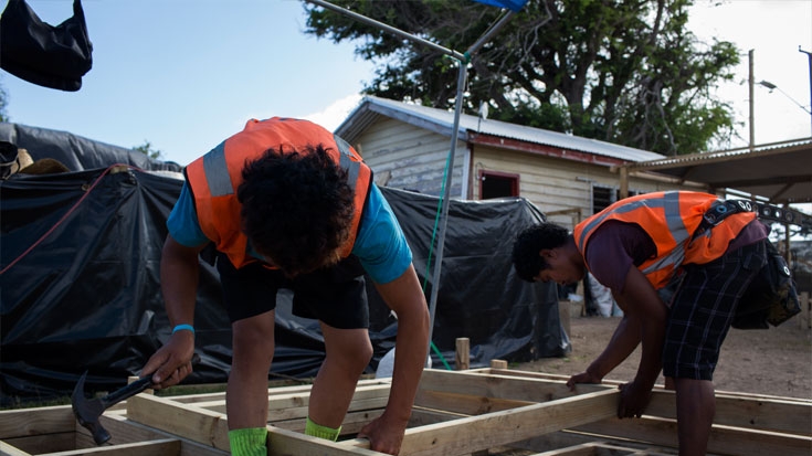 After Cyclone Ian Tonga Build Back Better Homes